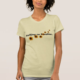 T-shirt Marche sur la chemise de soleil