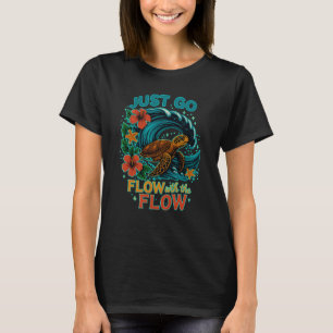 T-shirt Marche - Tortues de mer Vibes de flux Tee