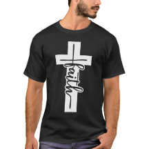 Marcher par la foi Tee Blk
