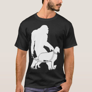 T-shirt Marcher Pointing À poils durs Griffon Chien