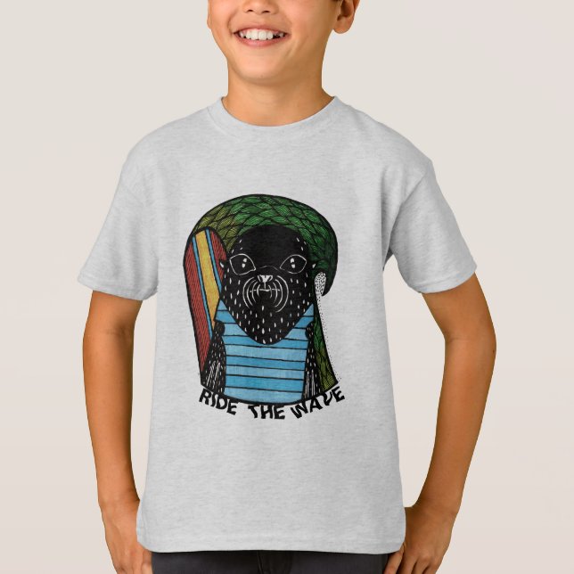 T-shirt Marcher sur la vague Seal Tee (Devant)