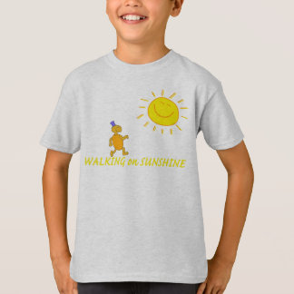 T-shirt Marcher sur Sunshine