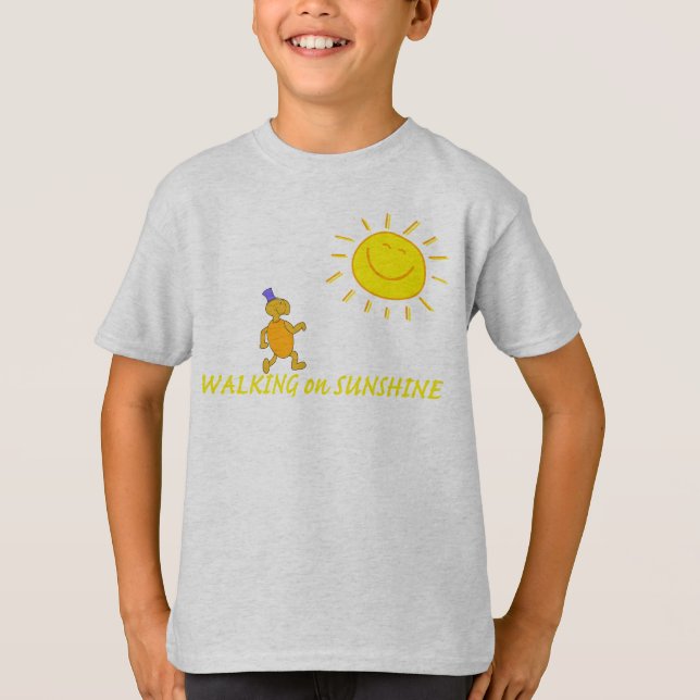 T-shirt Marcher sur Sunshine (Devant)