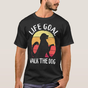 T-shirt Marcher Un Chien Accessoires Objectif De Vie March