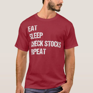 T-shirt Marchés Stocks amusants Investir Anniversaire