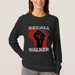 T-shirt Marcheur de rappel du Wisconsin