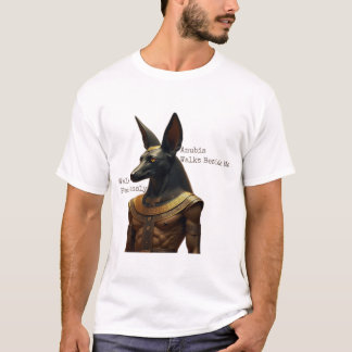T-shirt Marchez sans crainte, Anubis marche à mes côtés