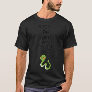 T-shirt Marchez Sur La Neige Et Découvrez