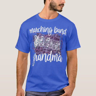 T-shirt Marching Band Grandma Band Member Grandmother 