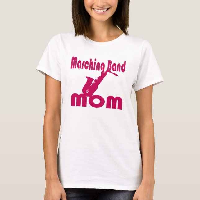 T-shirt Marching Band Maman Saxophone (Devant)