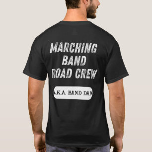T-shirt Marching Band Road Crew personnalisable