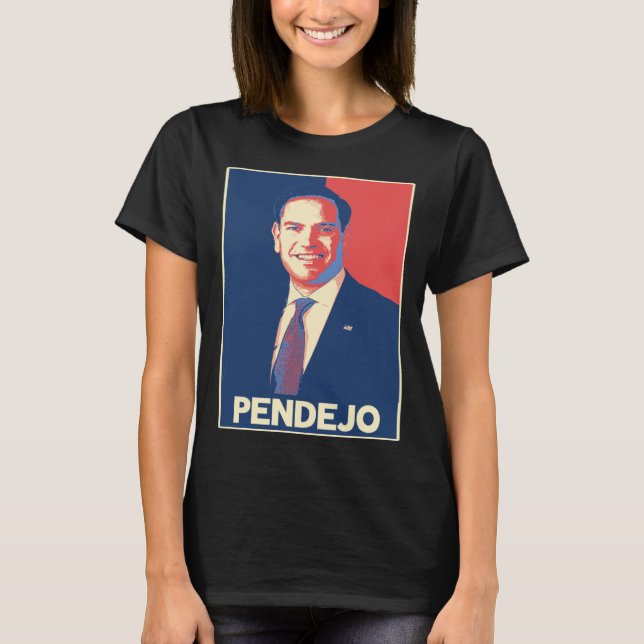 T-shirt Marco Rubio Pendejo Absentee Ne Fonctionne Pas (Devant)