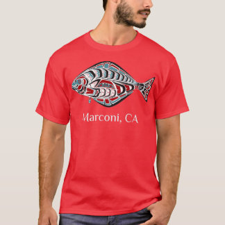 T-shirt Marconi California Halibut Northwest Native Americ