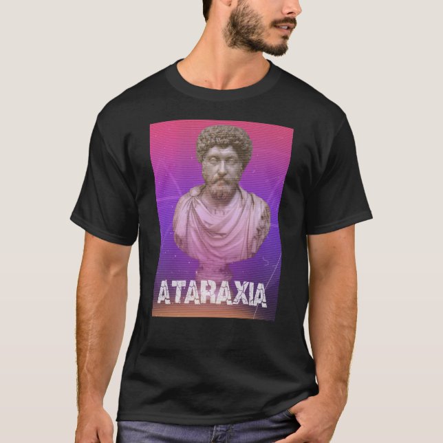 T-shirt Marcus Aurelius - Ataraxie (Devant)