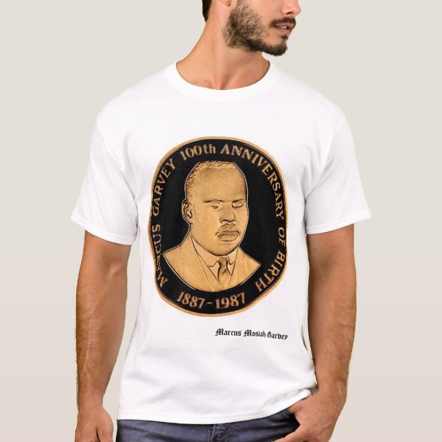 T-shirt Marcus garvey races chemise (Devant)