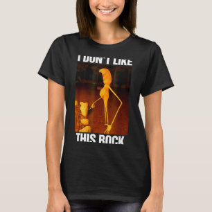 T-shirt Marcus le ver Meme Robert Je n'aime pas cette roch