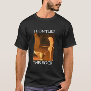 T-shirt Marcus le ver ne aime pas cette pierre drôle tenda