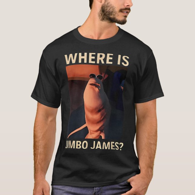 T-shirt Marcus The Worm Where Is Jimbo James Funny Meme  (Devant)