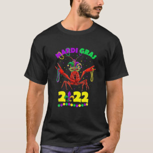 T-shirt Mardi Gras 2022 Crawfish, Enfants Filles Garçons H