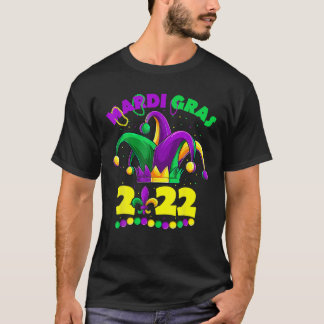 T-shirt Mardi Gras 2022 Jester Outfit, Enfants Garçon Homm