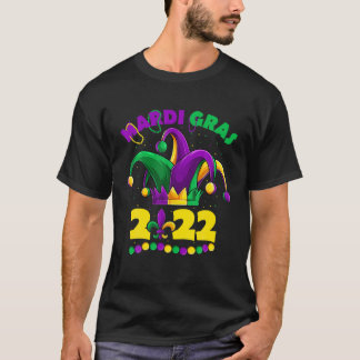 T-shirt Mardi Gras 2022 Jester Outfit, Enfants Garçon Homm