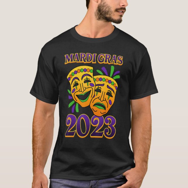 T-shirt Mardi Gras 2023 Costume Party New Orleans Fun Matc (Devant)