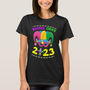T-shirt Mardi Gras 2023 Jester Outfit New Orleans Carnaval