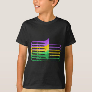 T-shirt Mardi Gras Br Trombone Marching Orchestra
