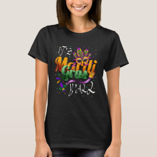 T-shirt Mardi Gras C'est Mardi Gras Mesdames Masque de Car