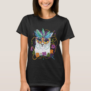 T-shirt Mardi Gras Chat, Funny Mardi Gras
