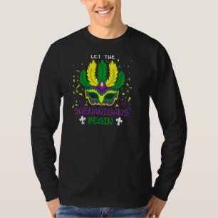 T-shirt Mardi Gras Cirque Masque De Raisins Laisser Les Sh