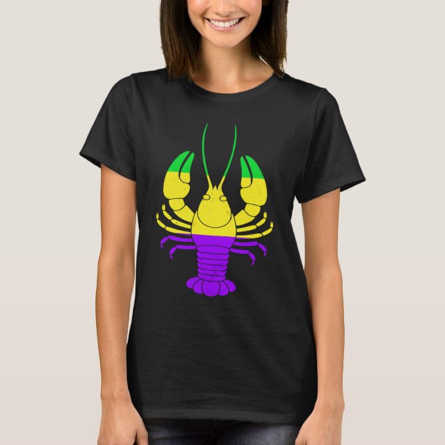 T-shirt Mardi Gras Crawfish (Devant)
