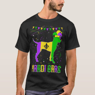 T-shirt Mardi Gras Dalmatie Chien papa Maman Mardi Gras