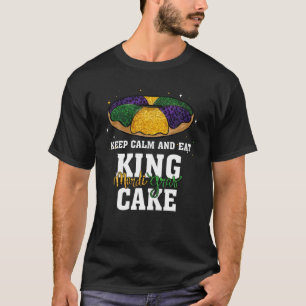 T-shirt Mardi Gras Drôle - Gardez Le Calme Et Mangez Le Gâ