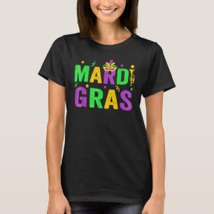 T-shirt Mardi Gras Femmes Hommes Mardi Gras Enfants Mardi 