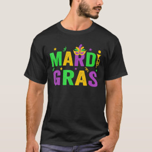 T-shirt Mardi Gras Femmes Hommes Mardi Gras Enfants Mardi 