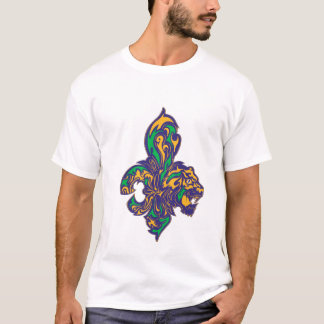 T-shirt Mardi Gras Fleur De Lis