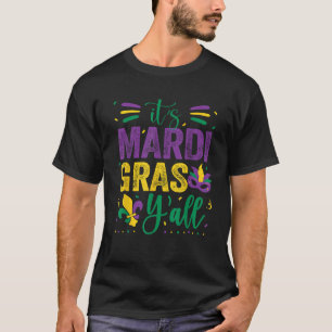 T-shirt Mardi Gras Fun 2025 Mardi Gras Y all Mens Womens K