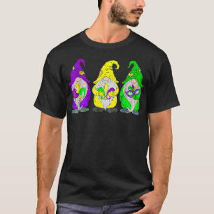T-shirt Mardi Gras Gnomes Jester Casquettes Gnomes Lover H