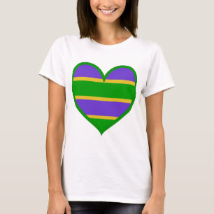 T-shirt Mardi Gras Heart