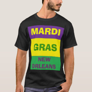 T-SHIRT MARDI GRAS HEUREUX