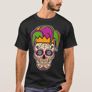 T-shirt Mardi Gras Jester Costume Louisiane Pride