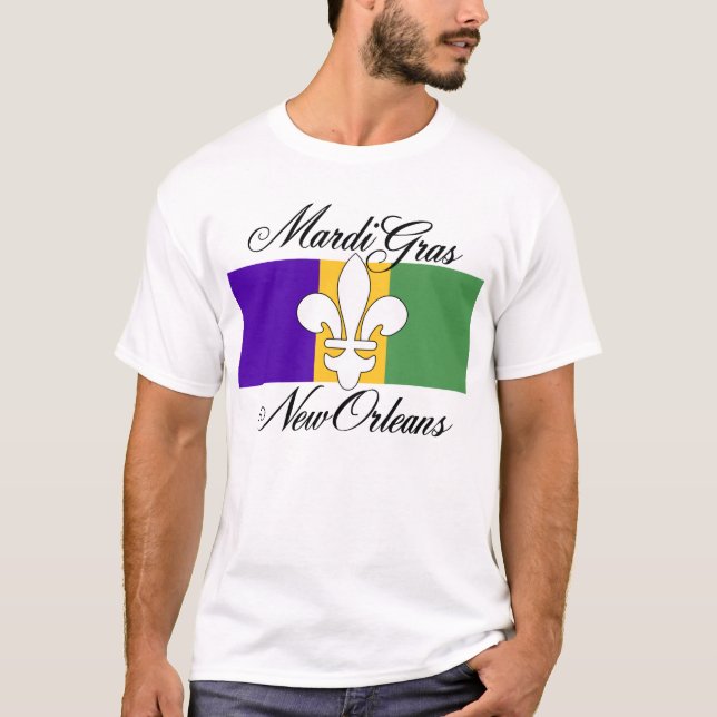 T-shirt Mardi gras la Nouvelle-Orléans (Devant)