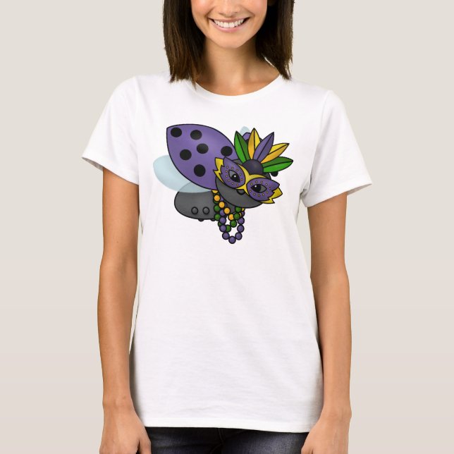 T-shirt Mardi Gras Ladybug (Devant)