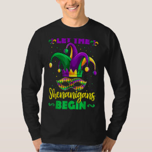T-shirt Mardi Gras Lips Costume de lèvres femmes laisser S