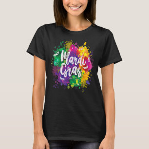 T-shirt Mardi Gras Long Manches Artisan Gras Mardi Hommes 
