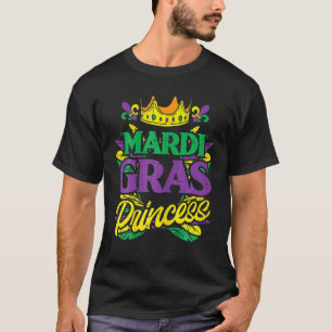 T-shirt Mardi Gras Princess Funny Mardi Gras Carnaval Femm