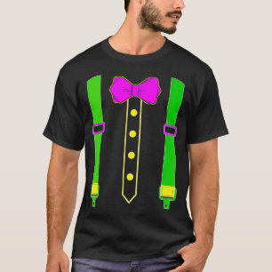 T-shirt Mardi Gras Tuxedo Costume Carnaval Parade Mardi Gr
