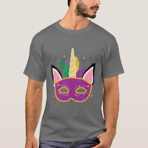T-shirt Mardi Gras Unicorn Party Costume Vêtements Hommes