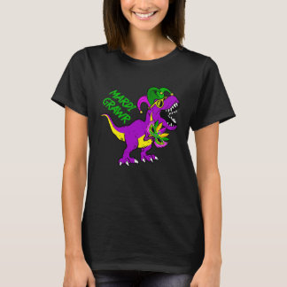 T-shirt Mardi Grawr Rex Dino Toddler Kids Mardi Gras Boys